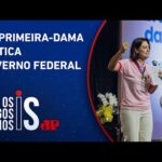 Michelle Bolsonaro sobe tom contra aborto e drogas em discurso no PL Mulher